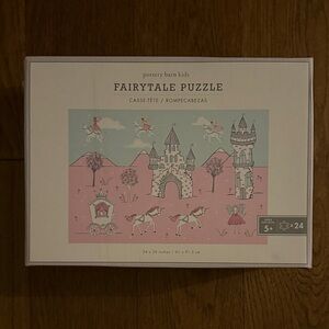 Pottery Barn Kids Fairytale Puzzle - Pink and Blue